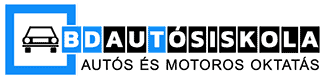 BD Aut&oacute;siskola P&eacute;cs – Moh&aacute;cs – B&oacute;ly | KRESZ aut&oacute;-, motor jogos&iacute;tv&aacute;ny Logo
